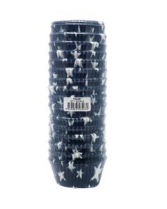 REDMAN BC GREASEPROOF 110MM STAR BLUE 500PC - Carton