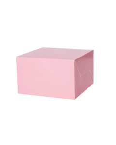 REDMAN BOX CAKE PINK 8X8X5" 5PC/PAC - Carton
