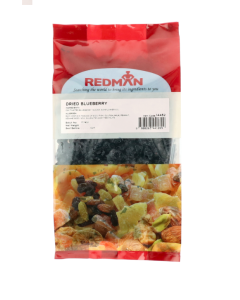 REDMAN DRIED BLUEBERRIES WHOLE - Carton