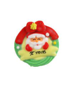 REDMAN DECOR ICING XMAS FLAT 6.5X6CM 908 - Carton