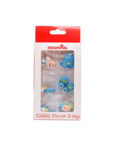 REDMAN DECOR ICING CHRISTENING BLUE - Carton