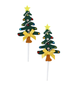 REDMAN DECOR ON PICK X'MAS TREE 9.7X4.2CM 520 - Carton