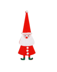 REDMAN DECOR ON PICK X'MAS SANTA 8X1.9CM 602 - Carton