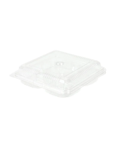 REDMAN EGG TART TRAY PLASTIC 4 COMPRT 5PC - Carton