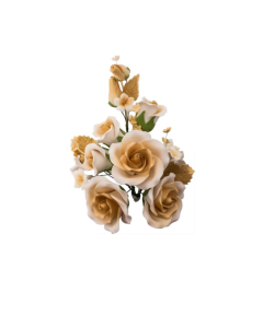 REDMAN GUM PASTE FLOWER (L) ROSE GOLD - Carton