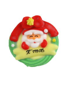 REDMAN ICING X'MAS SANTA FACE 40X40MM ASN39 - Carton