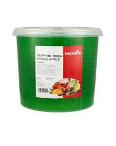 REDMAN POPPING BOBA GREEN APPLE - Carton