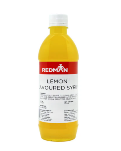 REDMAN SYRUP LEMON - Carton