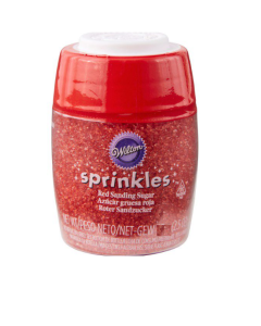 WILTON SANDING SUGAR RED 03-2123 - Carton