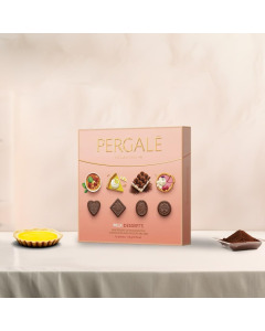 Pergale Assorted Cocoa Delights Milk Dessert Chocolate 113g-Carton