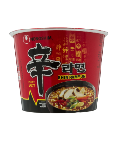 NongShim Shin Ramyun Big Bowl - Spicy Mushroom - Carton