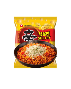 NongShim Shin  5's - Stir Fry Cheese Ramyun Halal - Carton