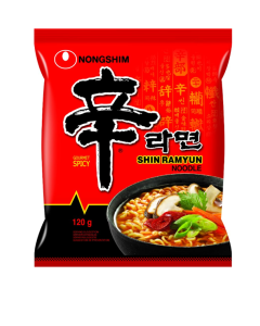 NongShim Shin Ramyun 5's - Spicy Mushroom - Carton