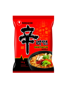 NongShim Shin Korea 5's - Shin Ramyun - Carton