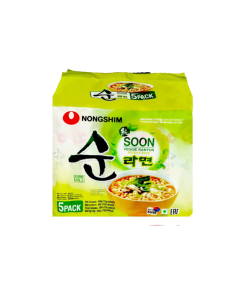NongShim Shin  5's - Soon Veggie Ramyun - Carton
