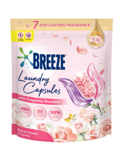 Breeze Frag Bead Caps Rose Mysg - Carton
