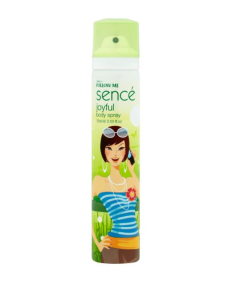 FOLLOW ME SENCE BODY SPRAY - GREEN (JOYFUL) - Carton