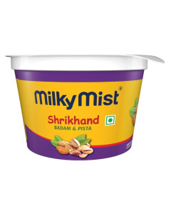 Milky Mist Frozen Shrikhand Badam 100GM-Packs