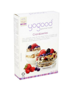 Yogood Cran & Berries Gourmet Muesli - Carton