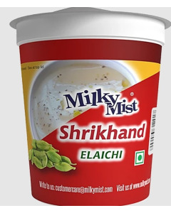 Milky Mist Frozen Shrikhand Elachi 400GM-Packs