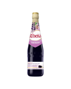 Ribena Concentrate Less Sweet Blackcurrant Juice Cordial - Case