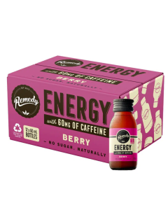 Remedy Organic Shots Energy - Carton
