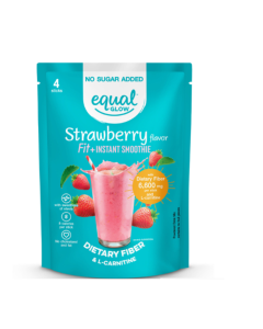 Equal Glow Strawberry Smoothie - Carton