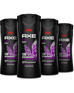 Export Axe BODYWASH (INDIA) 250MLX12 EXCITE DP-Carton