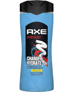 Export Axe BODYWASH (INDIA) 250MLX12 SPORT BLAST DP-Carton