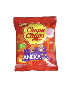 EXPORT CHUPA CHUPS LOLLIPOP BAG -Export only-8 X 30 X 9 GR-Carton