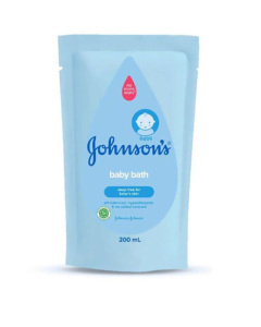 EXPORT JOHNSONS BABY BATH REG REFILL - Export only- 200ML X 24 - Carton