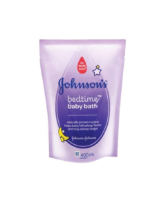 EXPORT JOHNSONS BABY BEDTIME BATH REFILL - Export only- 400ML X 12 - Carton