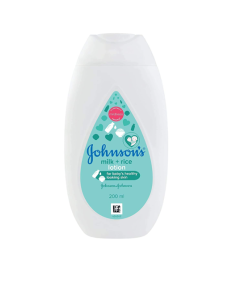EXPORT JOHNSONS BABY LOTION MILK + RICE - Export only- 200ML X 48 - Carton