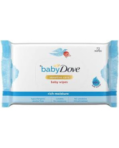 EXPORT DOVE BABY WIPES RICH MOISTURE - 50'S X 12 X 4 - Carton