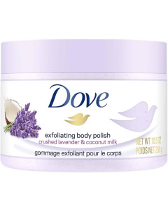 EXPORT DOVE BODY POLISH LAVENDER - 10.5OZ X 6 - Carton