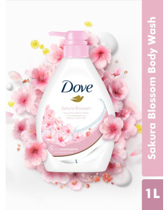 EXPORT DOVE BODYWASH SAKURA - 1LTR X 12 - Carton
