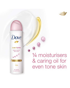 EXPORT DOVE DEO SPRAY EVEN TONE - 150ML X 24 - Carton
