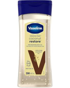 Export Vaseline Body Oil Coconut Restore (PI) - Carton