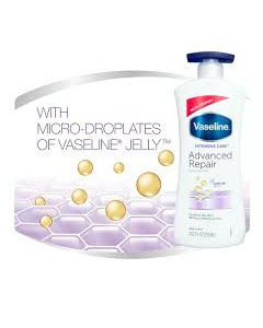 Export Vaseline Lotion Advanced Repair Lightly Scented - Carton