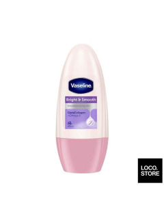 Export Vaseline Roll On (Glass) Bright & Smooth (W) - Carton 
