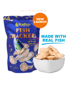 New Moon Fish Crackers - Carton