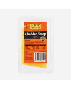 Food For Friends Cheese Colby Jack Chunk 8Oz - Case
