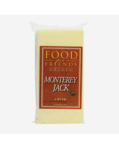 Food For Friends Cheese Montereyjack Chunk 8Oz - Case