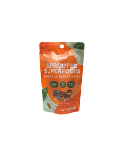 With Love, Gretel Sprouted Superfoods Sriracha Ginger Honey 50g - Carton