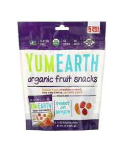 YumEarth Organic Gummy Fruit Assorted Flavors - Case