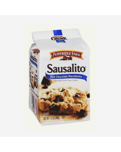 Pepperidge Farm Sausalito Chocolate Chip With Macadamia American Cookies - Carton