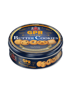 GPR CLASSIC BUTTER COOKIES BIG TIN 340G X 12-Carton