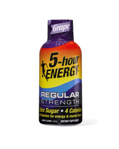 5-Hour Energy Drinks Grape Regular - Carton