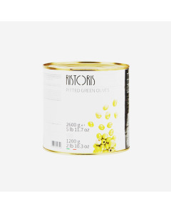 Ristoris Pitted Green Olives - Carton