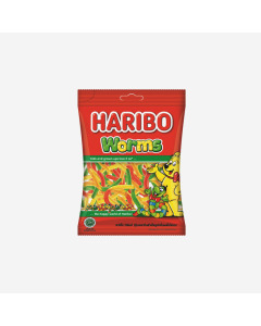 Haribo Worms Gummy Candy - Case
